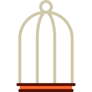 Cage bird PNG-41407